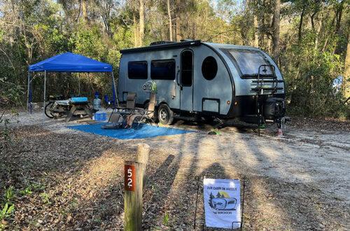 Our camper parked in site 52.